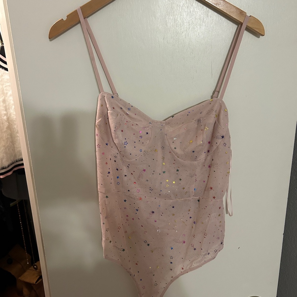 Le Lis Pastel Star Bodysuit